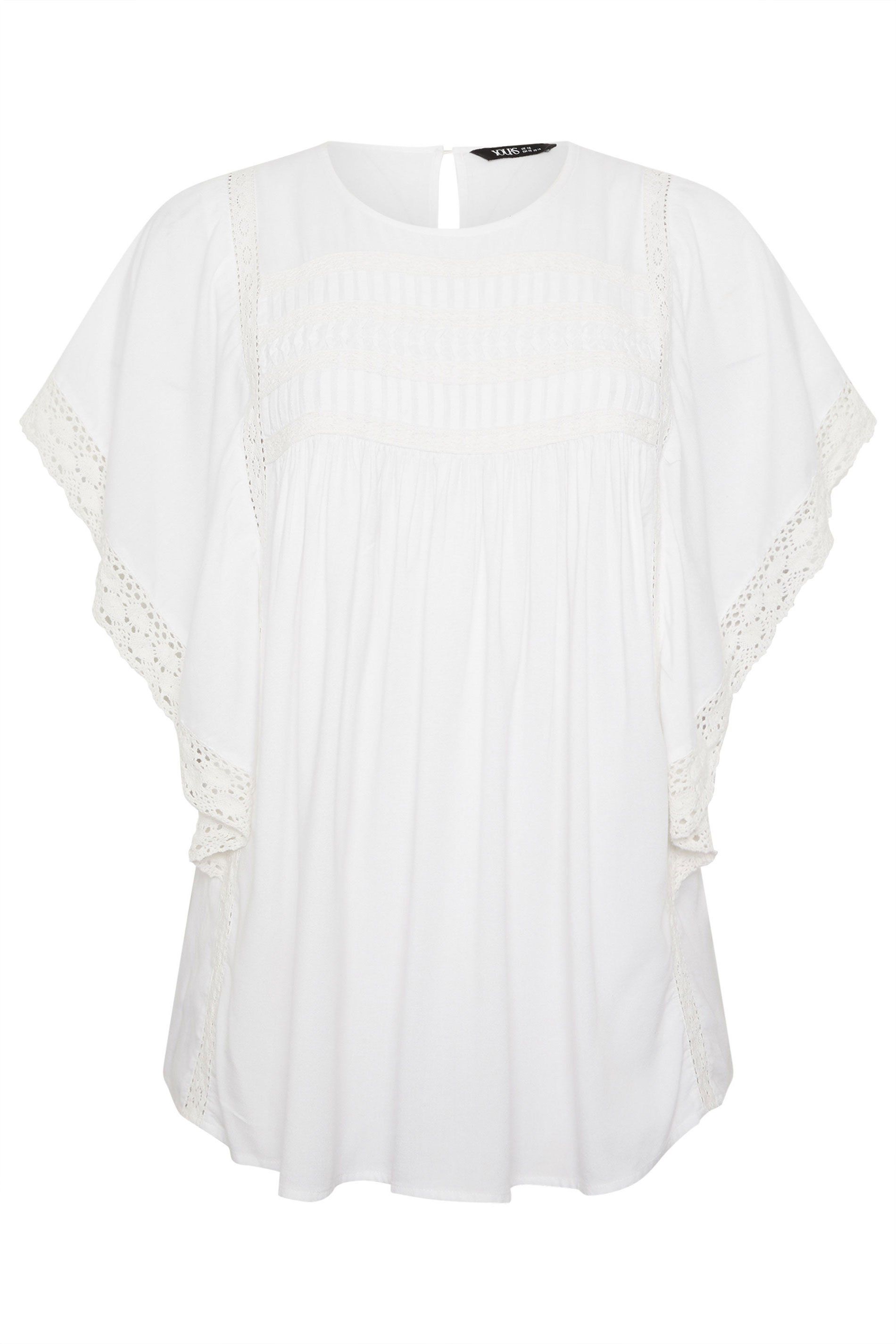 Yours Embroidered Woven Blouse