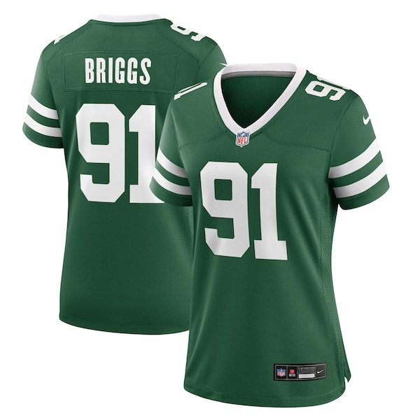 Jowon Briggs New York Jets Nike Women's Team Game Jersey - Legacy Green