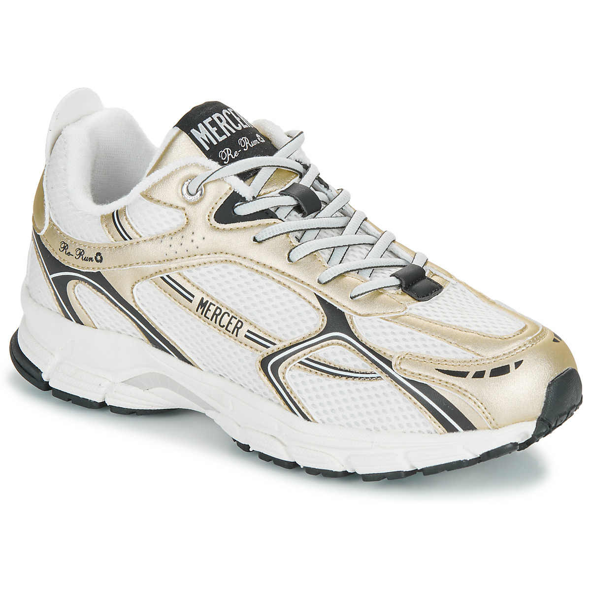 The Mercer Brand - THE RE-RUN SPEED - White / Gold