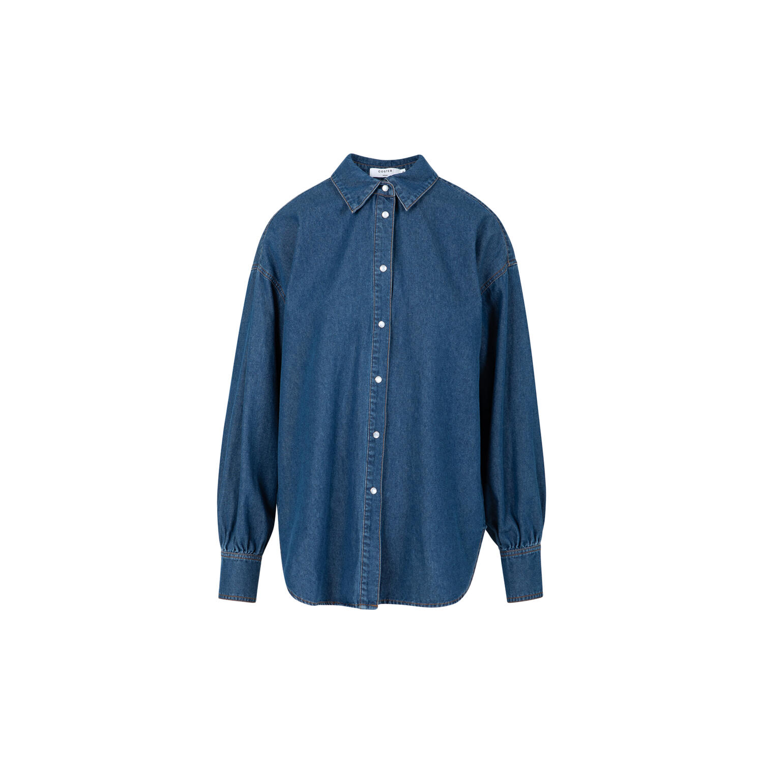 ELLIS denim shirt, denim blue