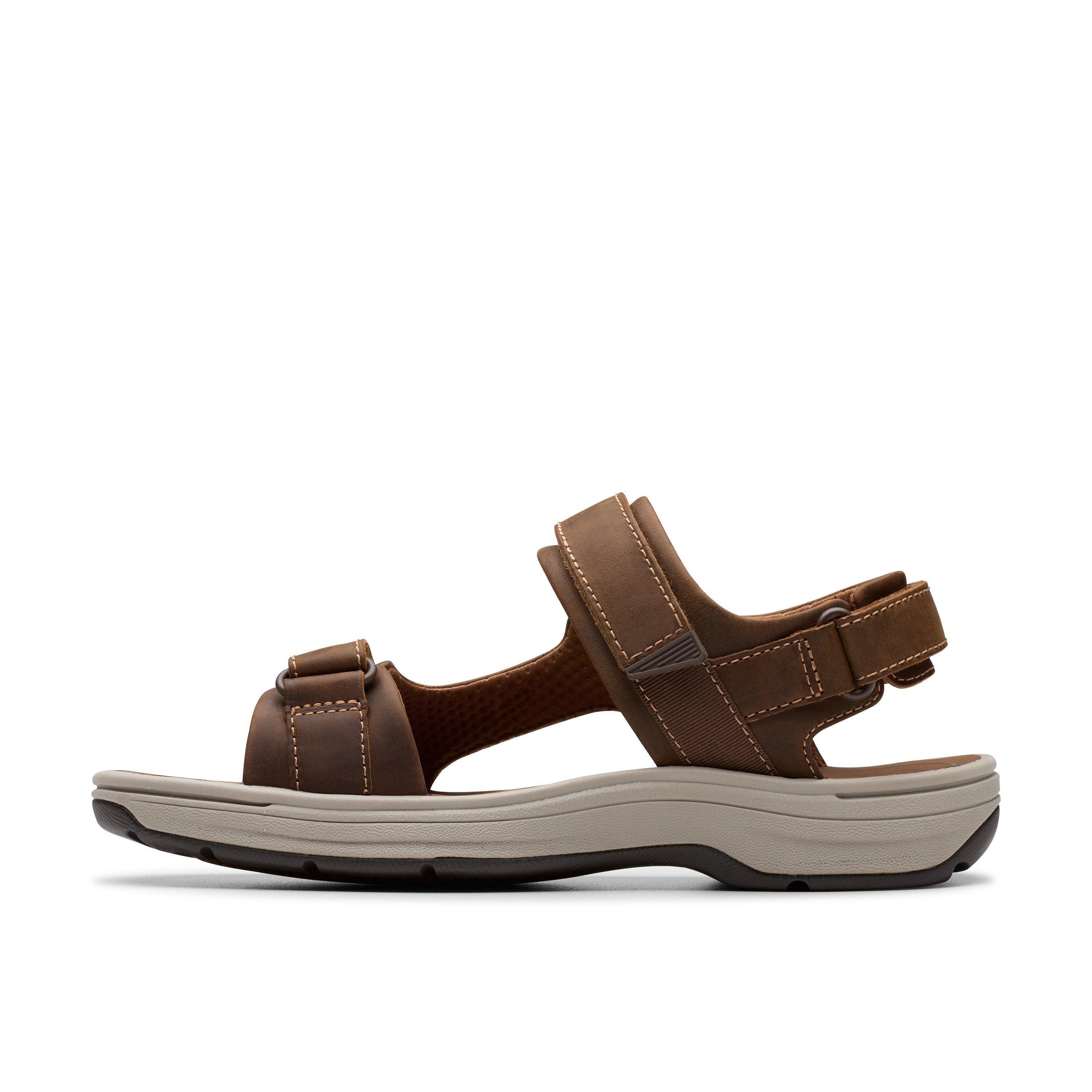 Clarks Saltway Edge Light Tan Leather