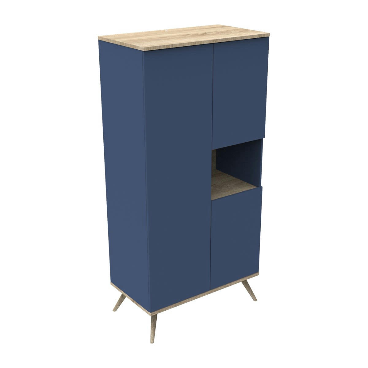 BOREALE - Armoire 3 portes 1 niche