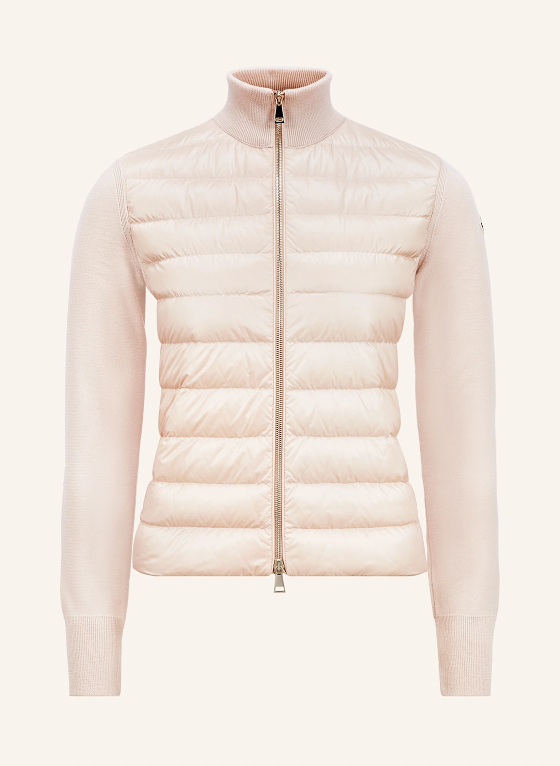 MONCLER Daunenjacke im Materialmix