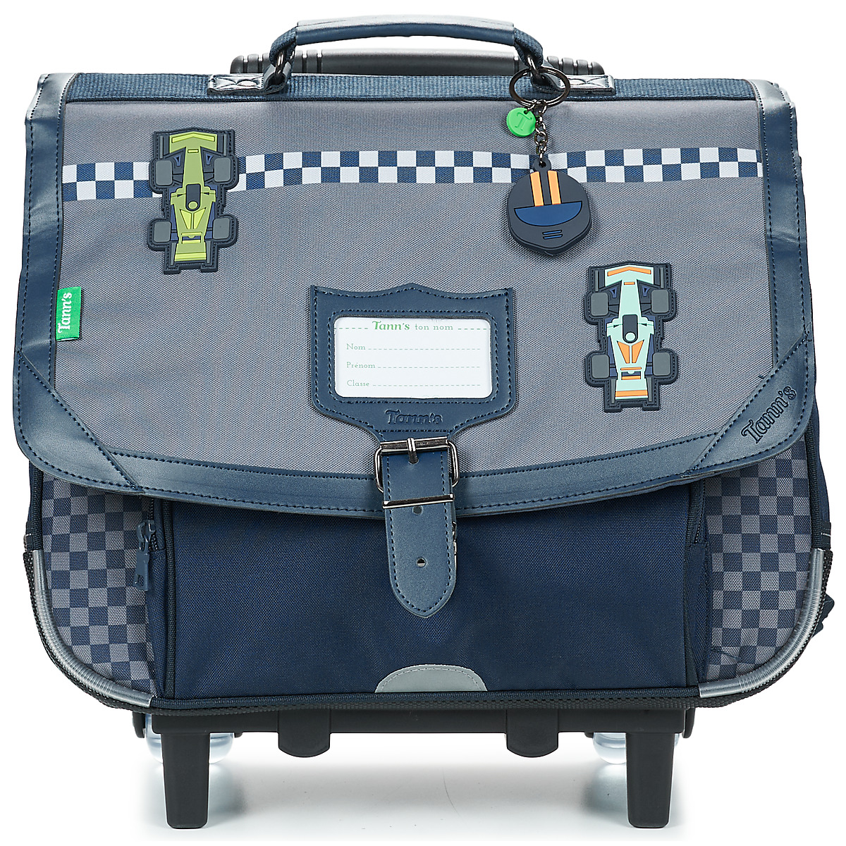 Tann's - ROMAIN TROLLEY 38CM - Grey / Blue