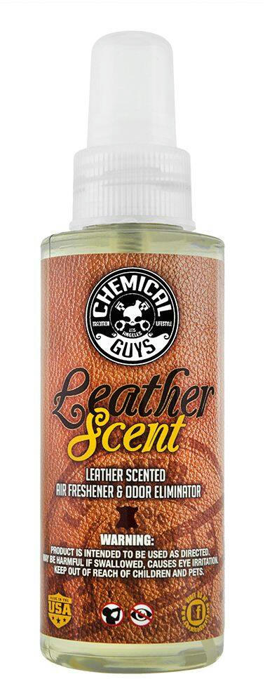 Chemical Guys Leather Scent Air Freshener Spray, 4-oz