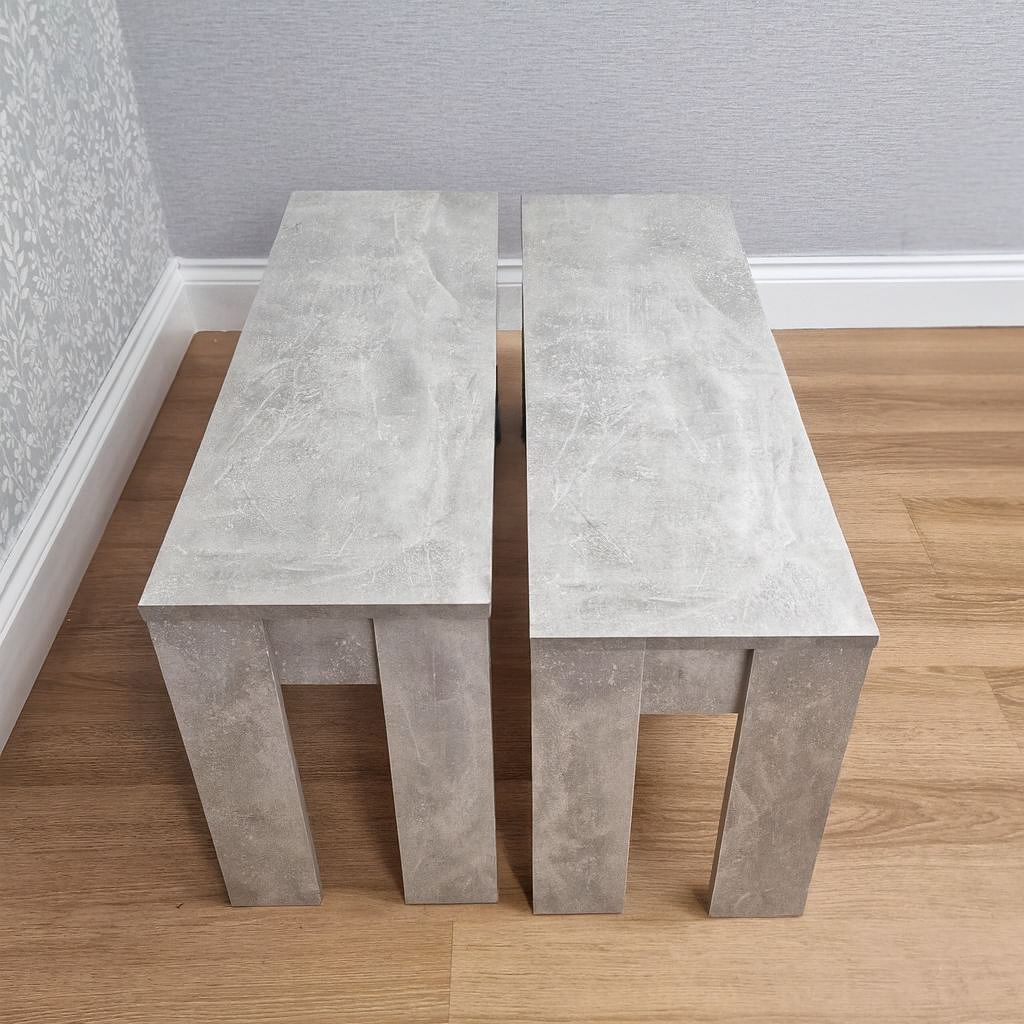 KOSY KOALA 2 stone grey benches
