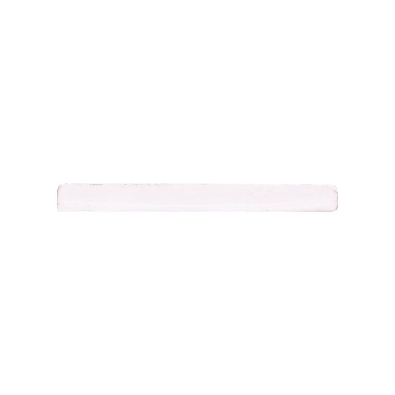 Profil plat en PVC blanc 260 x 2 x 0,2 cm