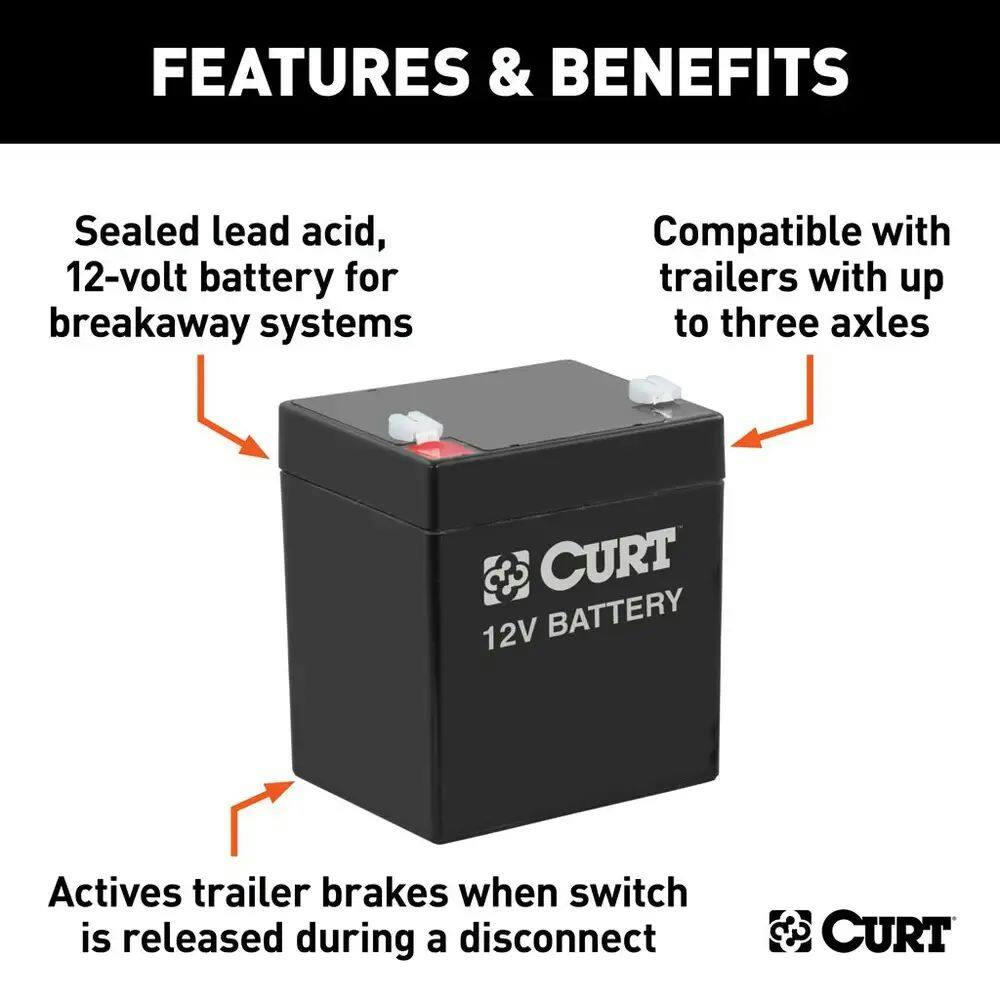 CURT Breakaway Battery