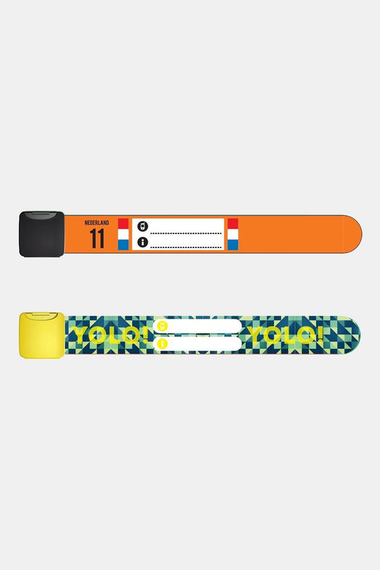 Infoband Duo Football Netherlands & Yolo SOS Polsbandje Junior