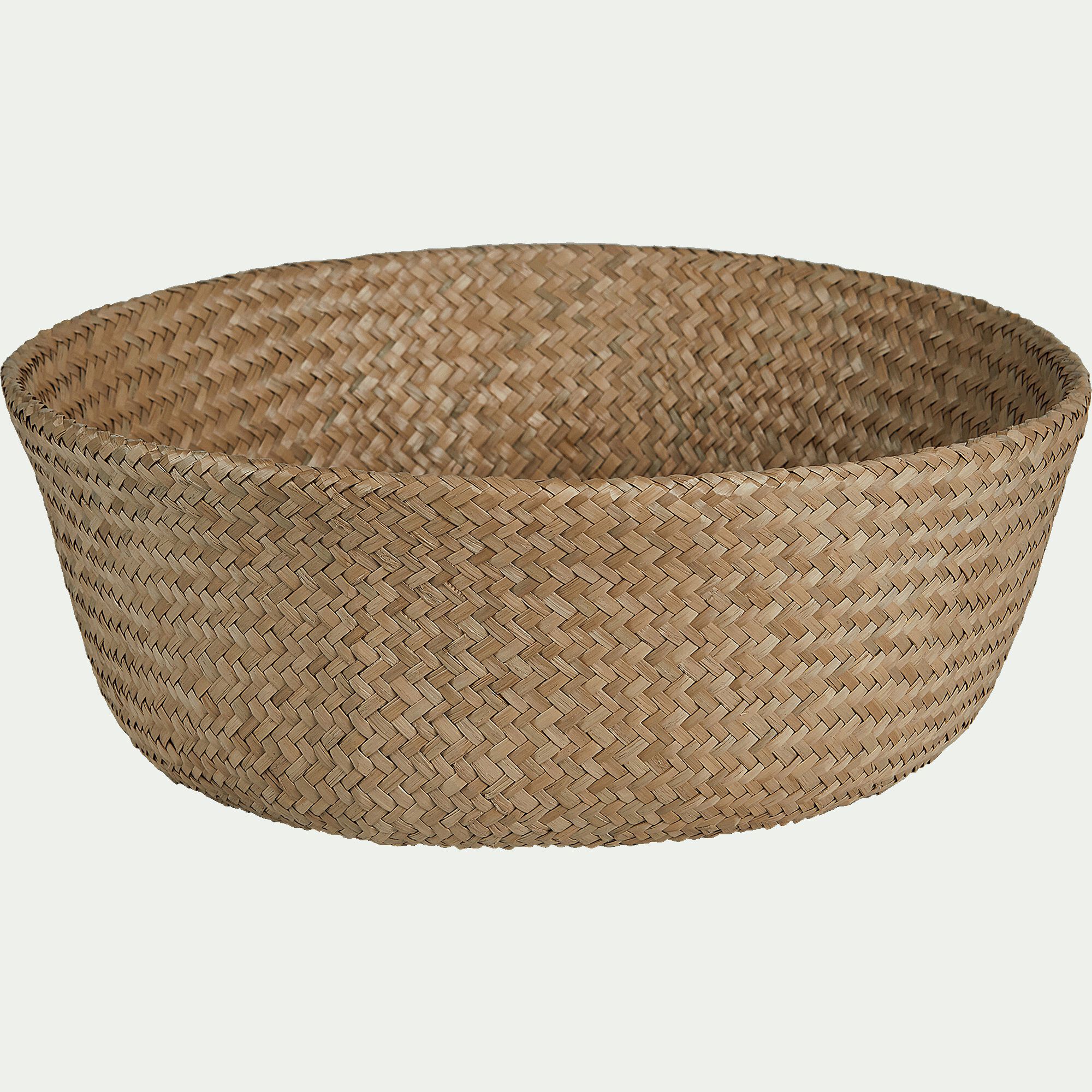 NEO - Panier en jonc de mer D30cm - naturel