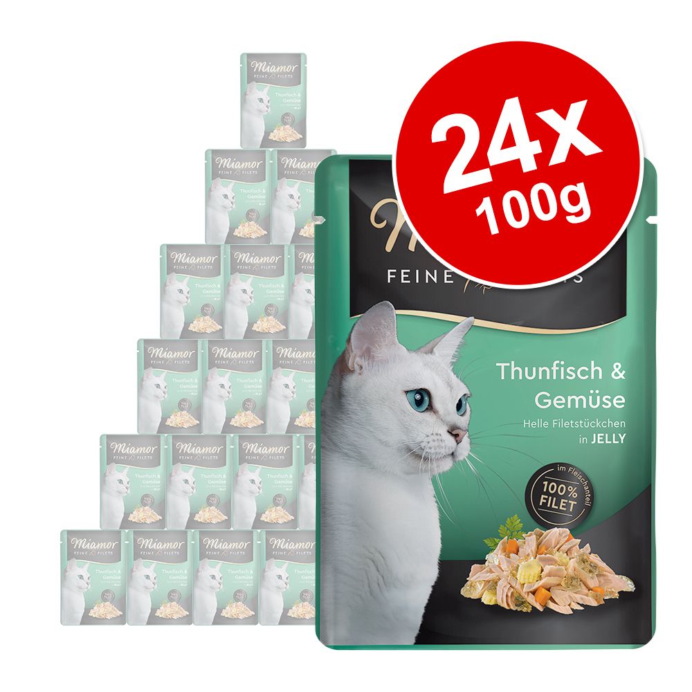 Miamor Fine Fillets Saver Pack 24 x 100g