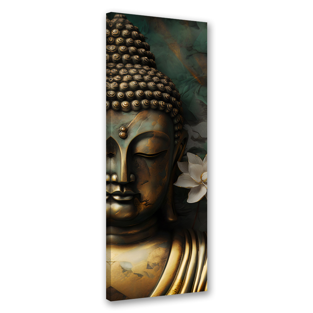 Feeby Obraz na płótnie, Budda Abstrakcja Zen 30x90