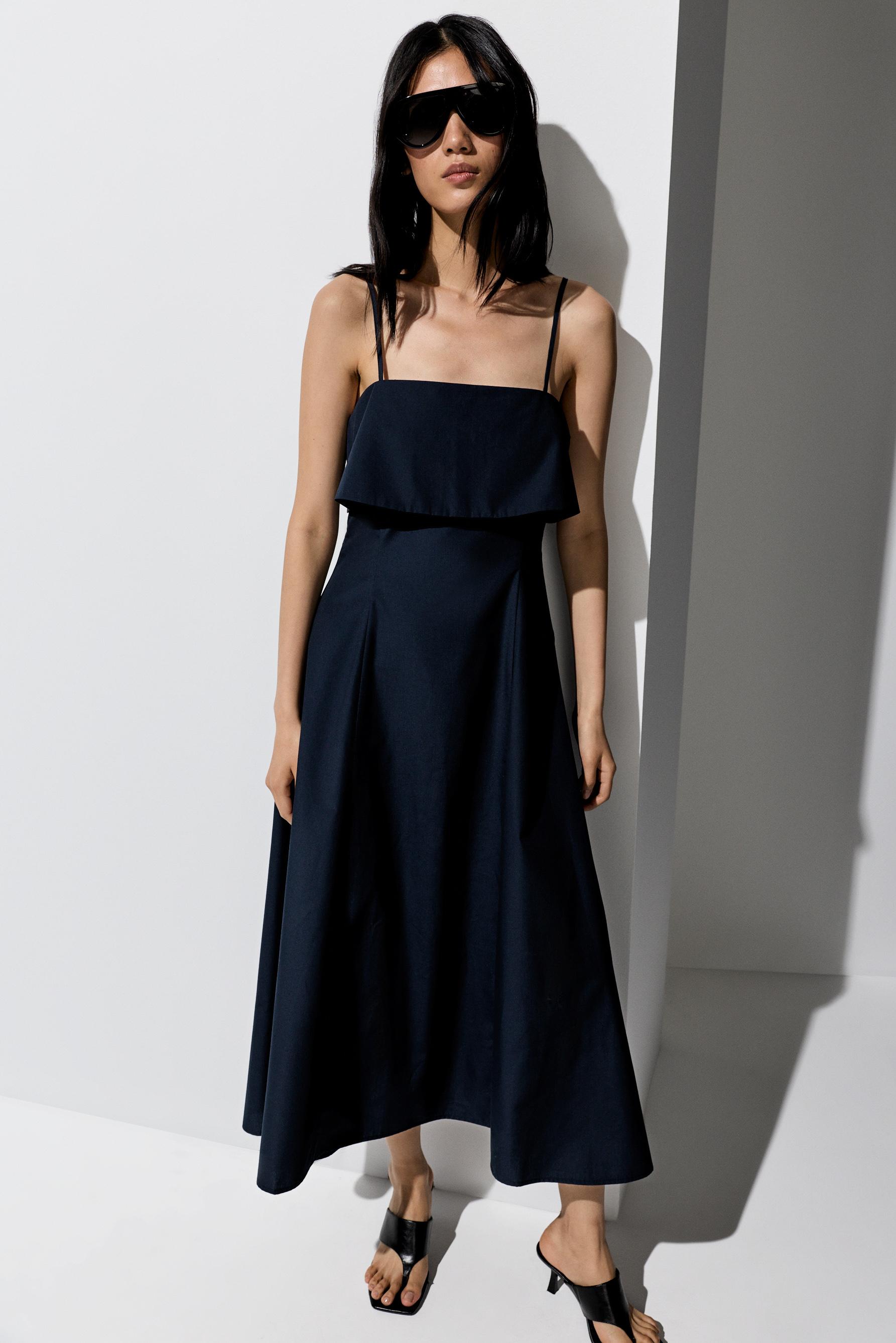 Vestido midi vuelo