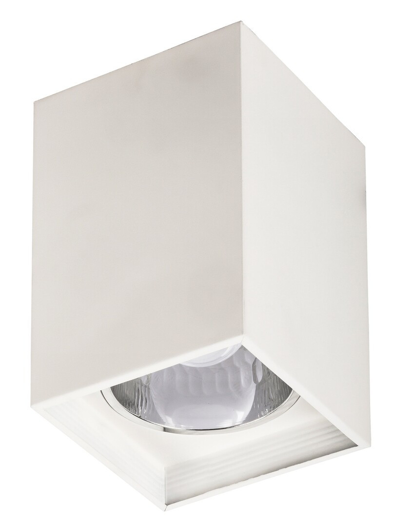 Spot kwadratowy biały Maddox 1xE27x40W wym:19x13,5x13,5cm IP20 Rabalux