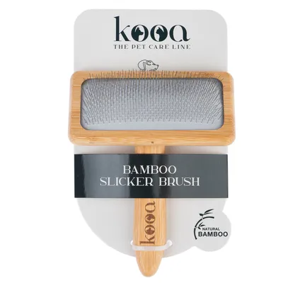 kooa Bamboo Slicker Brush
