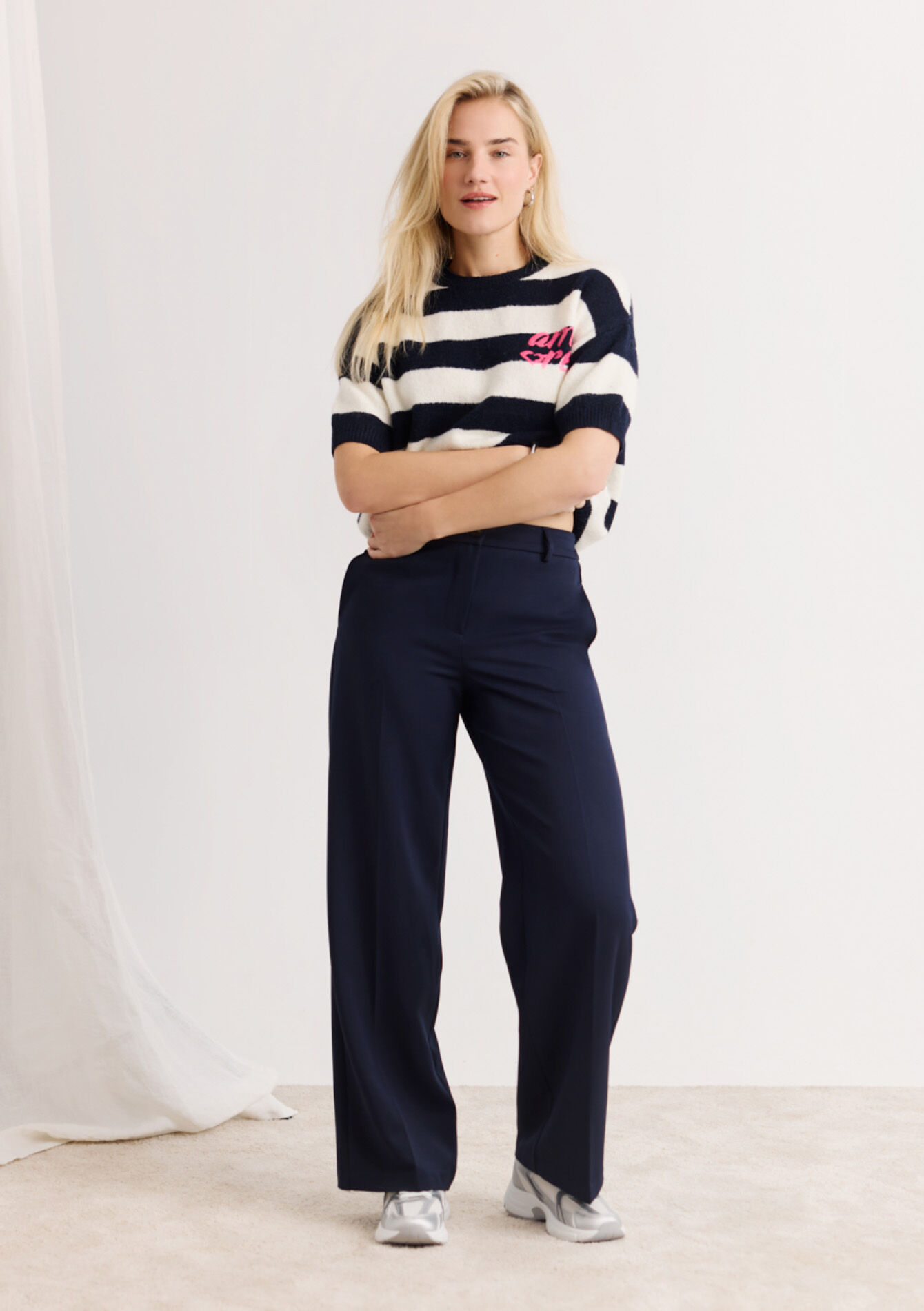 Rechte tailleurbroek