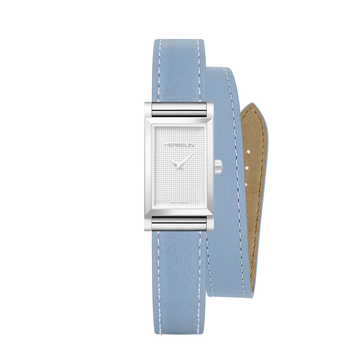 ANTARÈS – BRACELET DOUBLE – BLEU ARCTIQUE