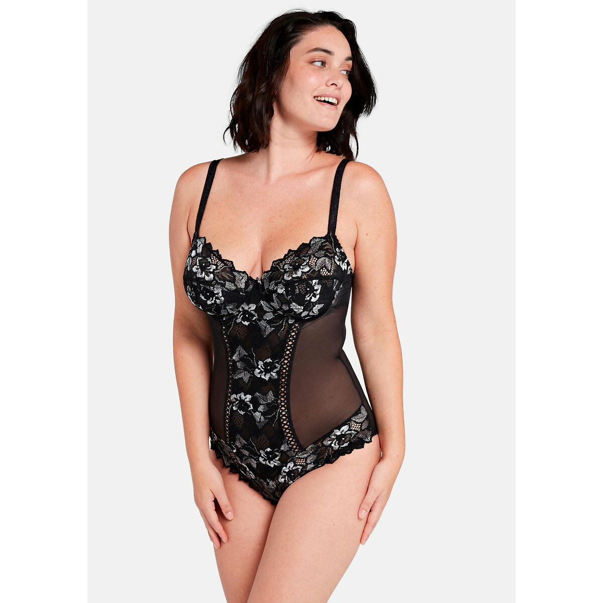 Body dentelle et tulle Arum Gala