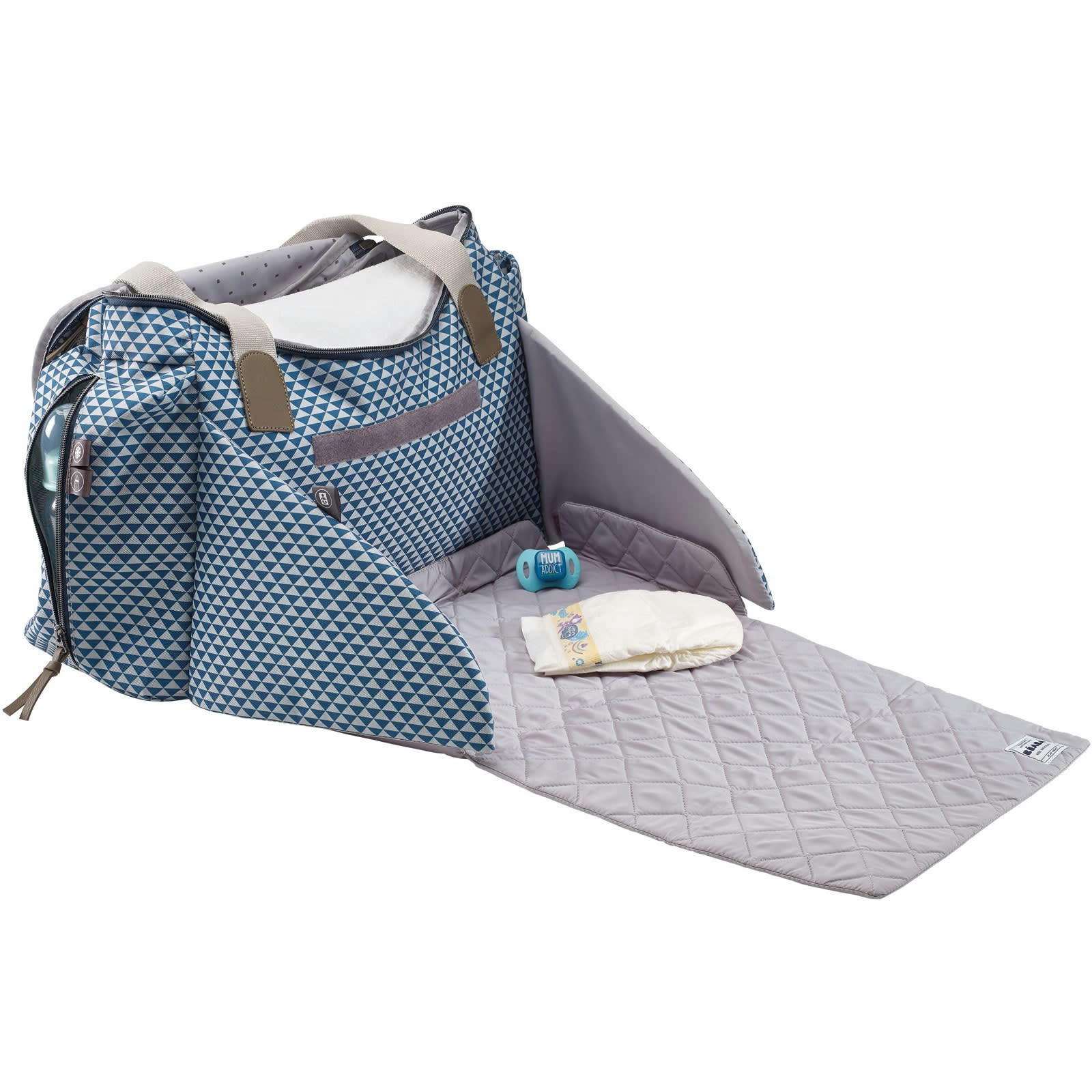 SYDNEY - Sac à langer pratique grand volume 21 L bleu