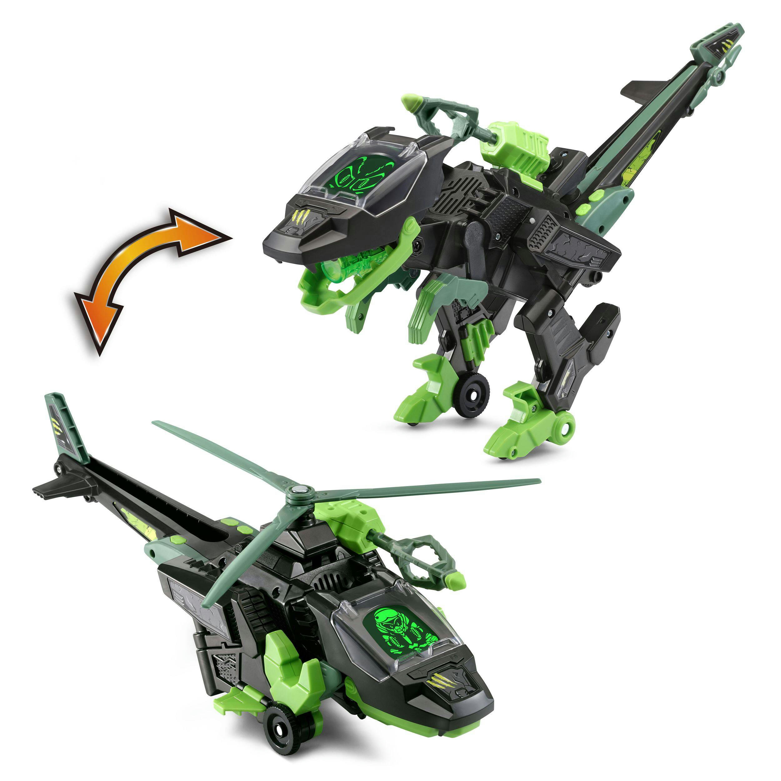 VTech Switch & Go Velociraptor Helicopter, English, Ages 4 - 8yrs