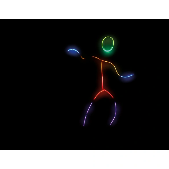 Knicklicht, Knicklichter, Tanz-Set 150 tlg., 50x Knicklichter, Verbindungen   Sticker