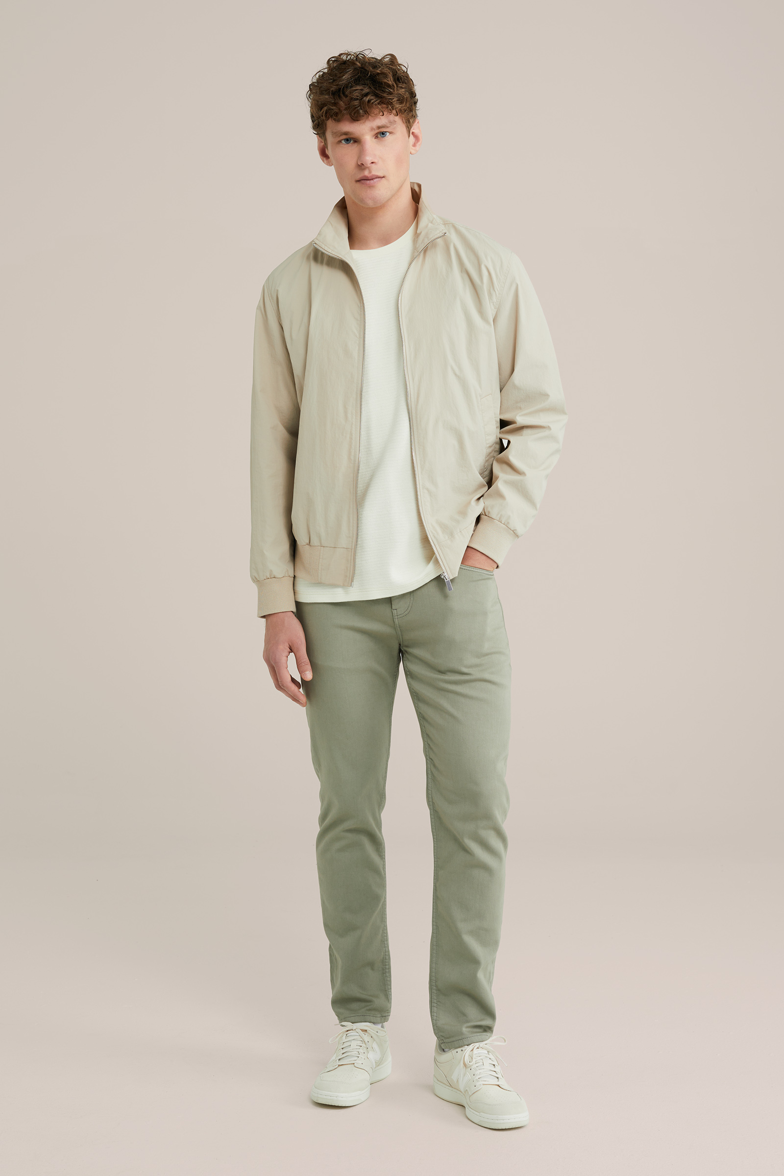 Slim fit chino van premium bi-stretch