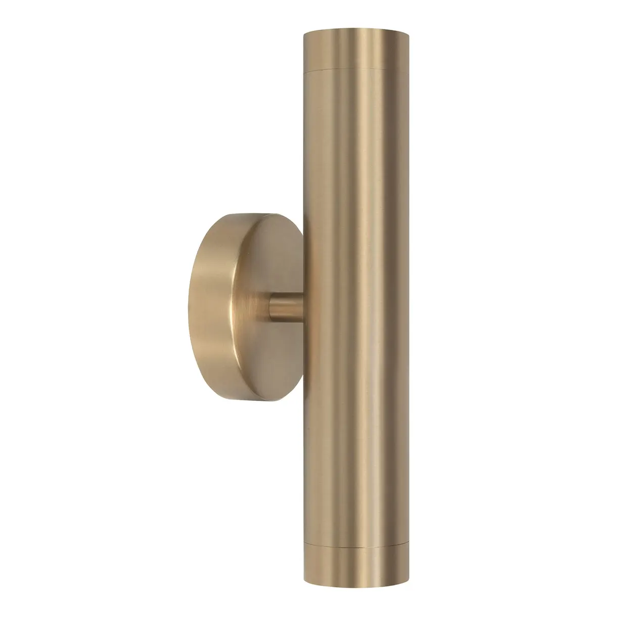 Highlight wandlamp Perugia - 2 lichts - 10 x 28  cm - mat goud