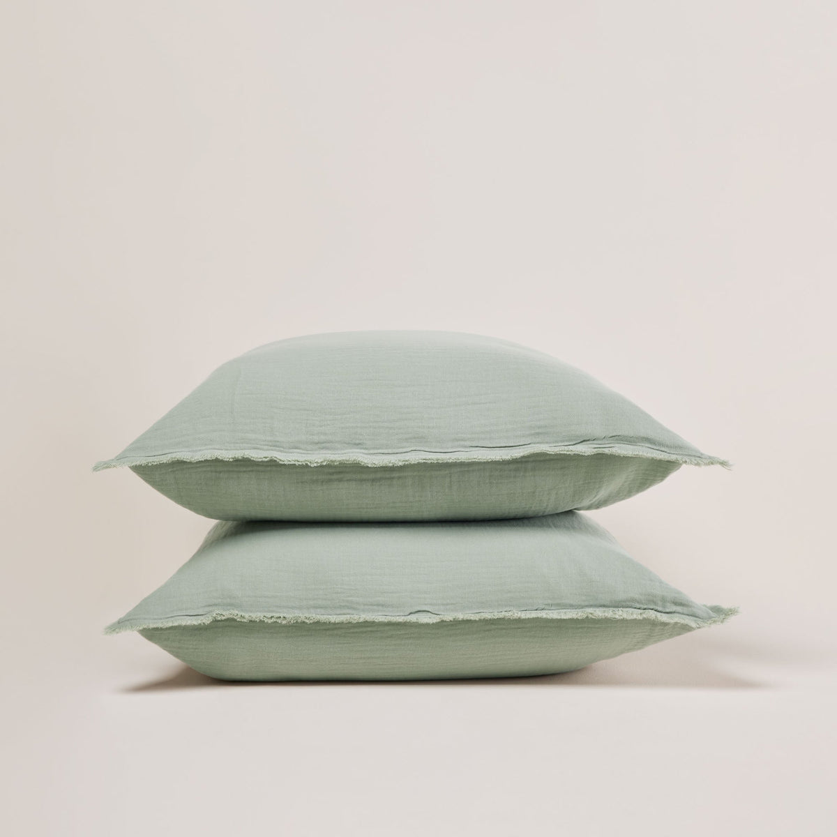 Madura Set van 2 kussenslopen Lou salie 65x65 cm