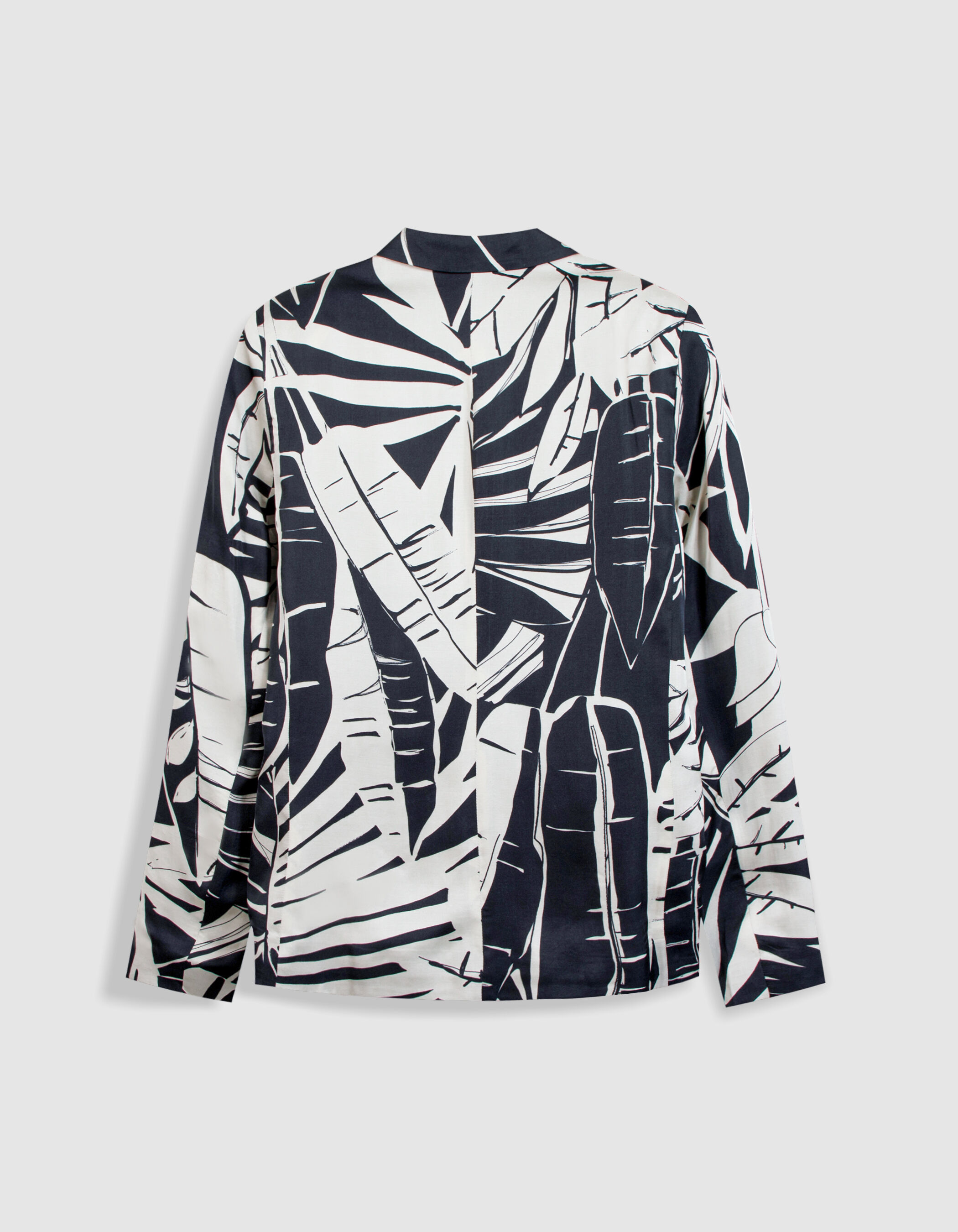 Veste de costume imprimé tropical Femme