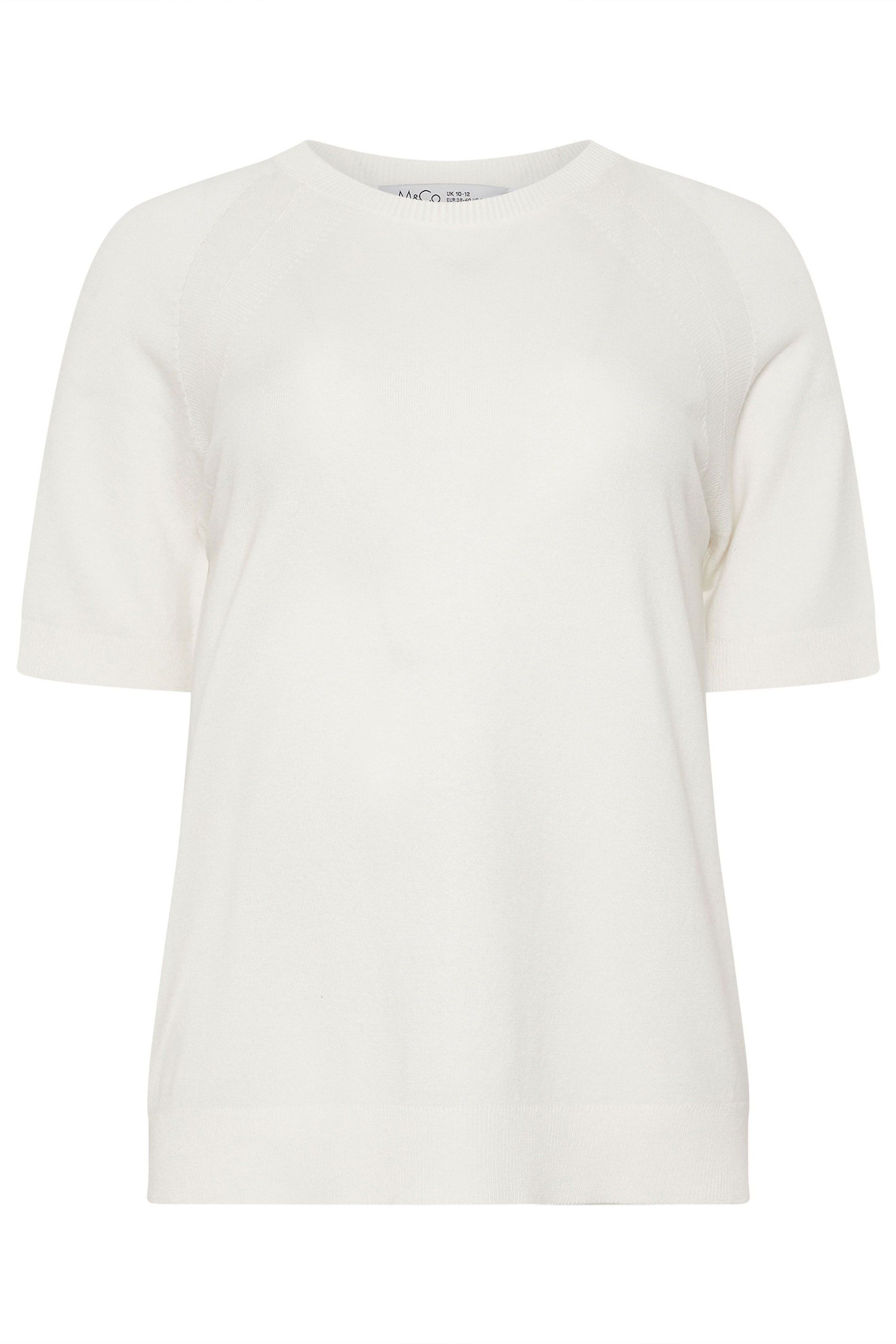 M&Co Short Sleeve Jumper