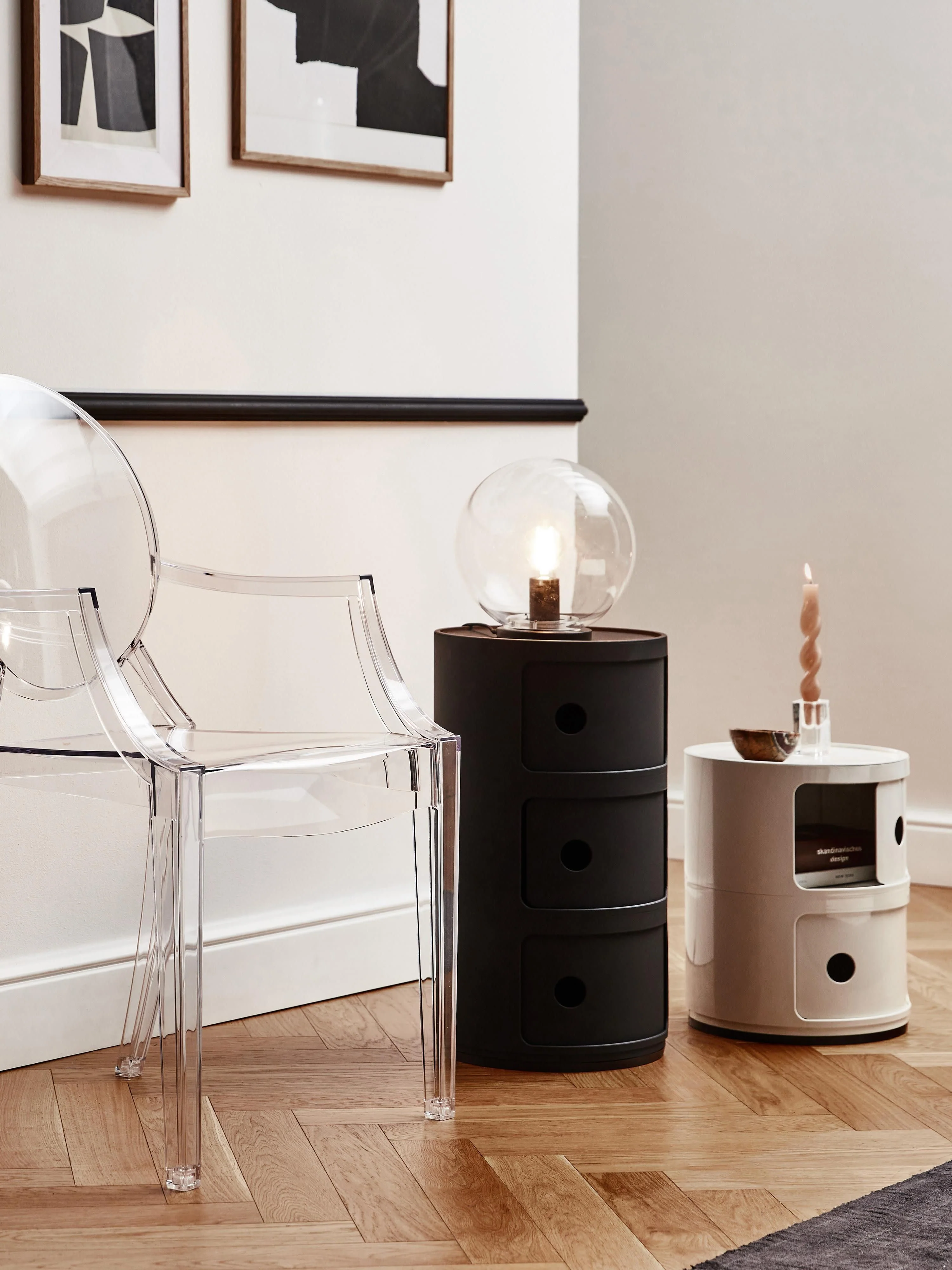 Design Container Componibili, 2 Elemente, H 40 cm