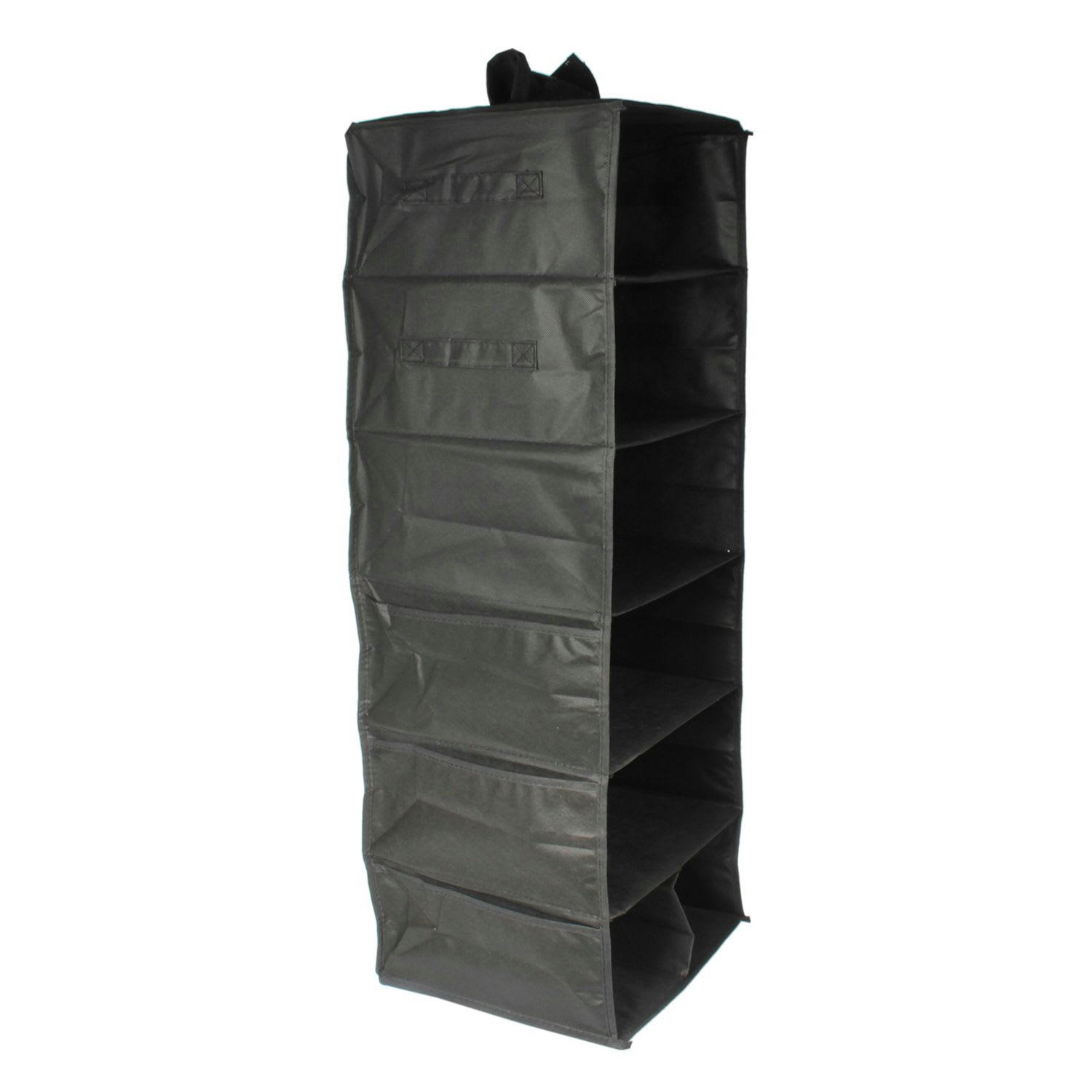 - Rangement d'intérieur pliable 7 compartiments noir noir