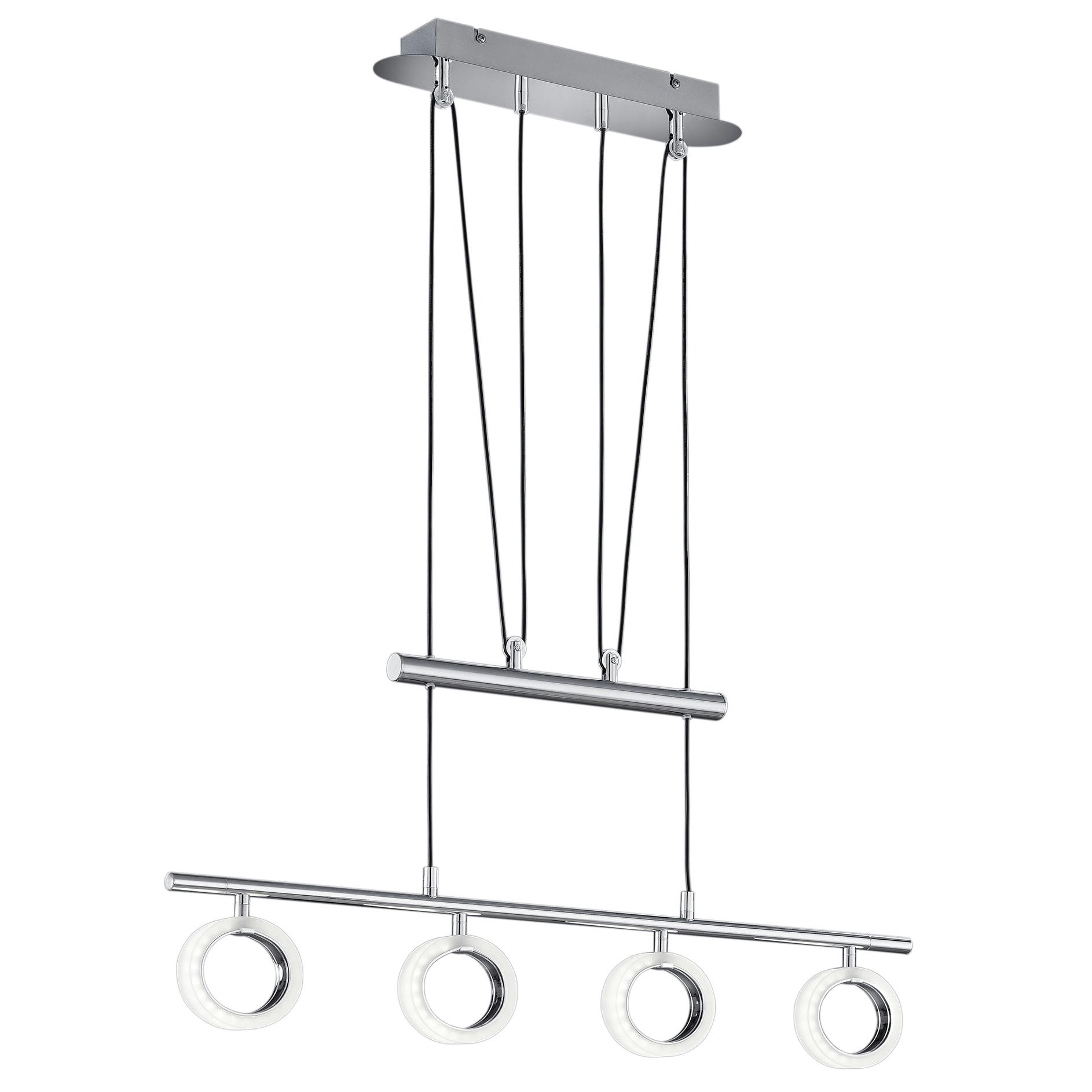 CORLAND II - Suspension en métal argenté