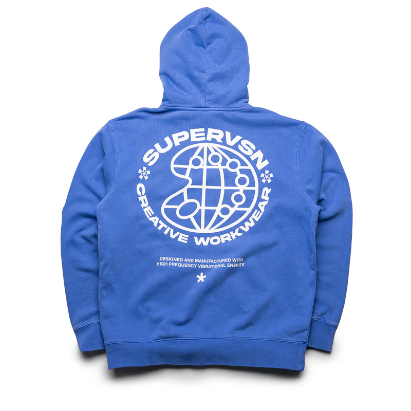 Supervsn Creative Workwear Hoodie - Blue