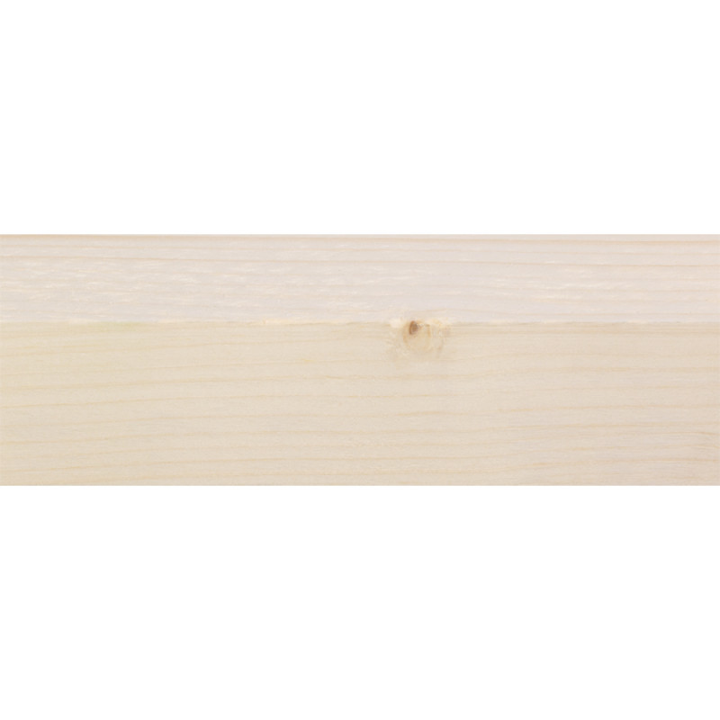 Chevron en sapin brut 270 x 4,6 x 4,6 cm