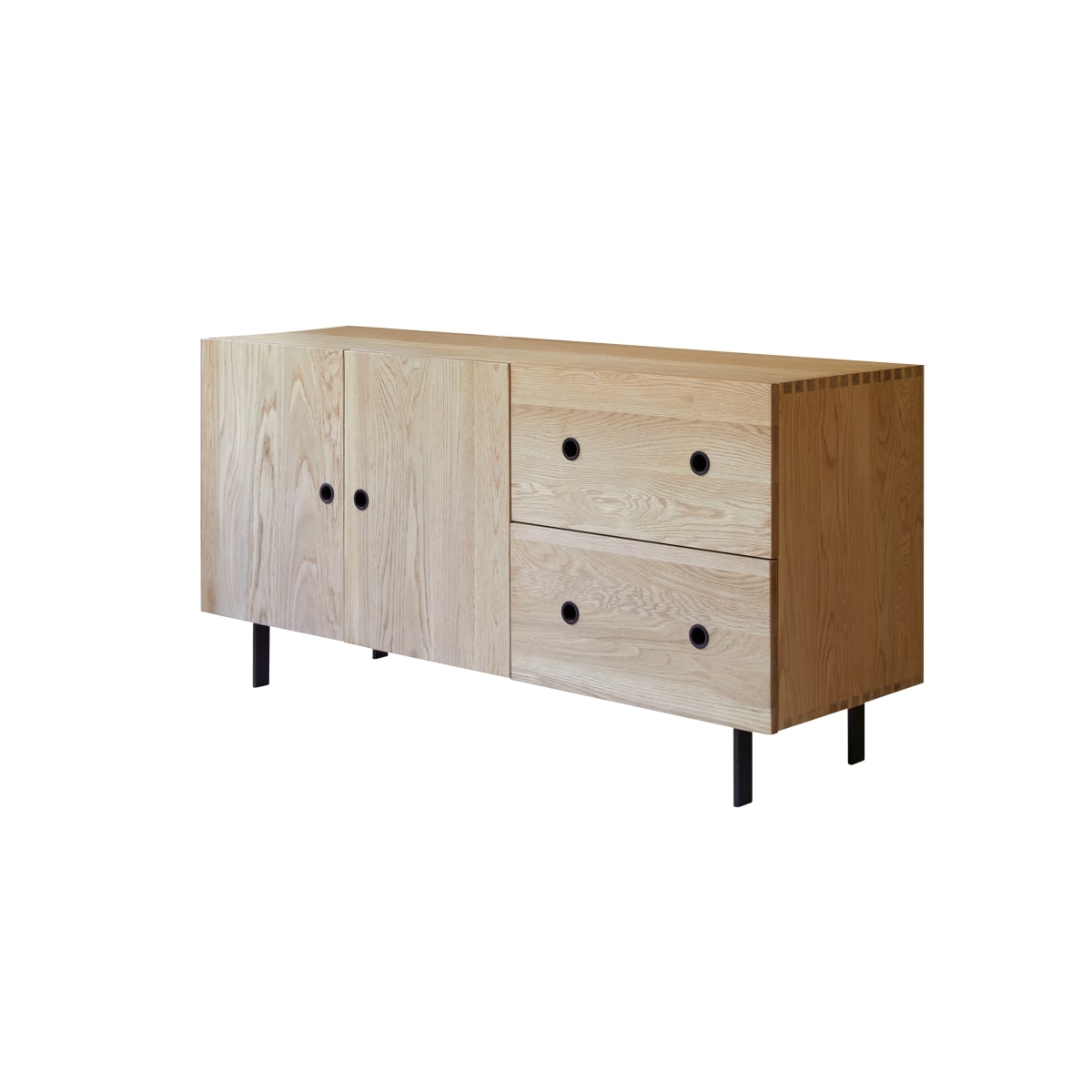 Tikamoon - Jeanne - Massief eikenhouten buffet 150 cm
