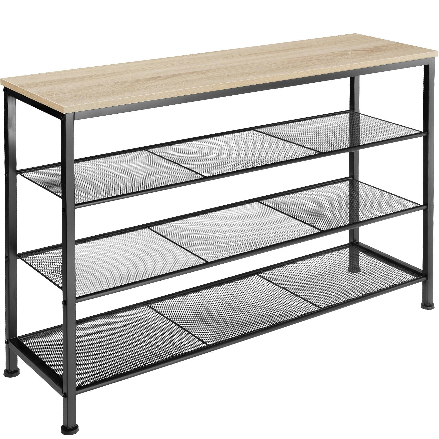 - Étagère à chaussures Style industriel Bois clair industriel, Chêne