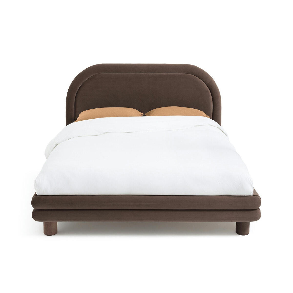 Lit velours avec sommier, Mendosa