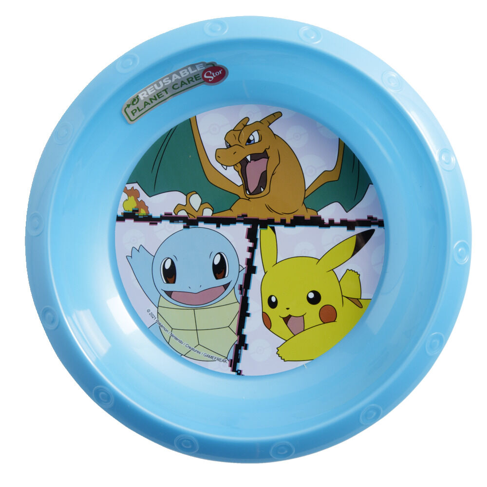 Bol enfant Pokémon plastique Ø16cm