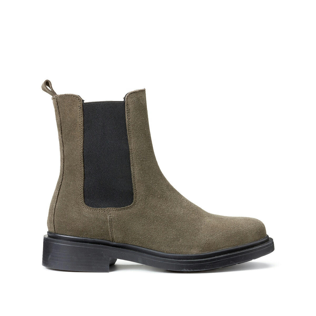 Boots chelsea en cuir suédé