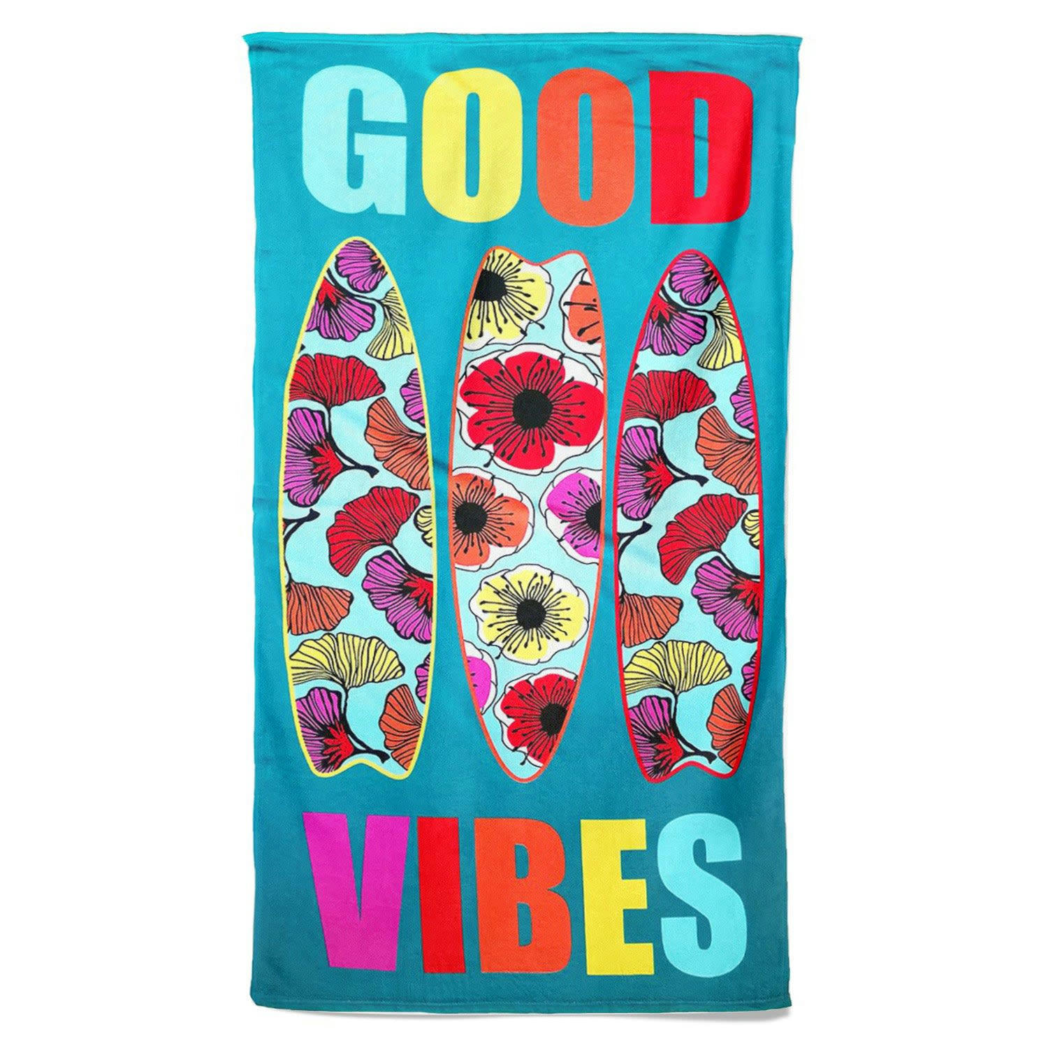 PLAGE MICROFIBRE - Serviette de plage microfibre Doska 90x170 multicolore