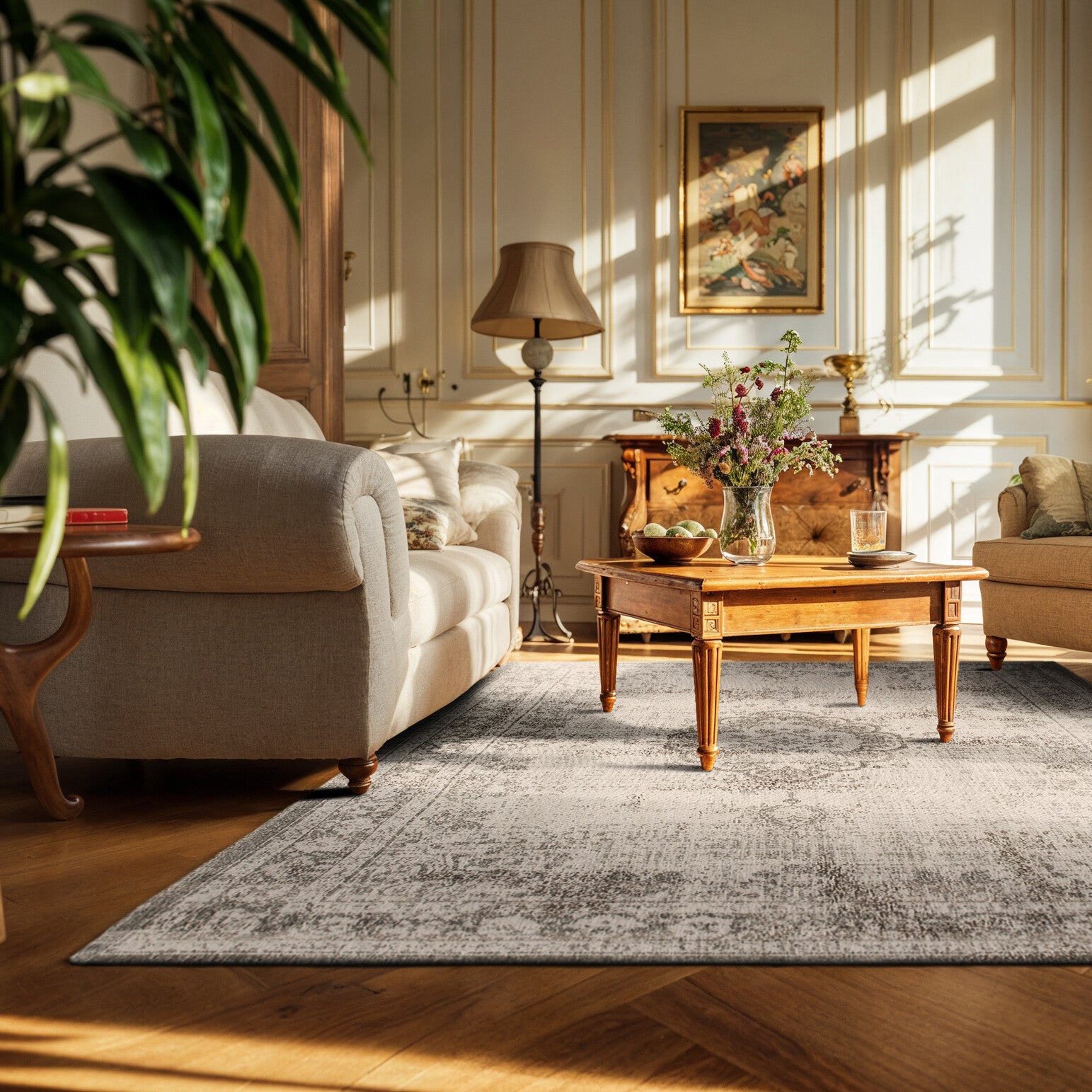 Louis de Poortere Medallion Fading World Vloerkleed 170 x 240 cm - Sal