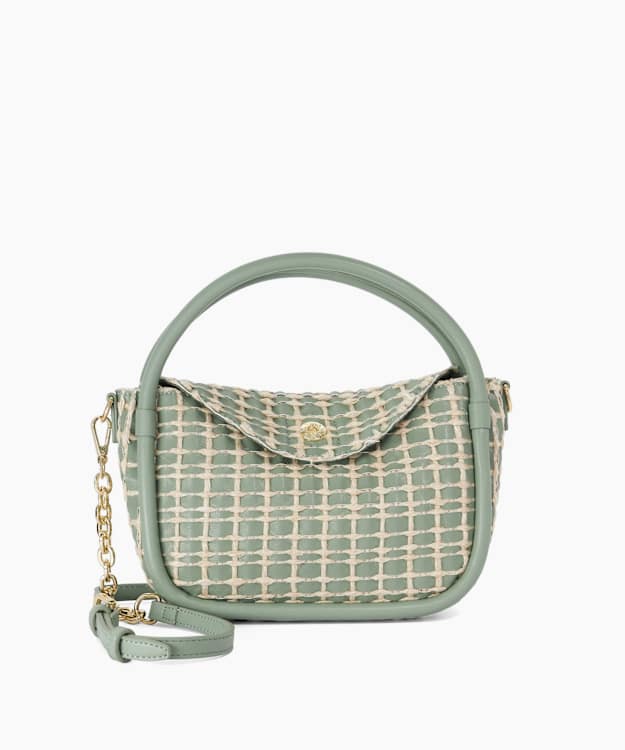 Dinideliberate Sage - Mini Woven Grab Bag