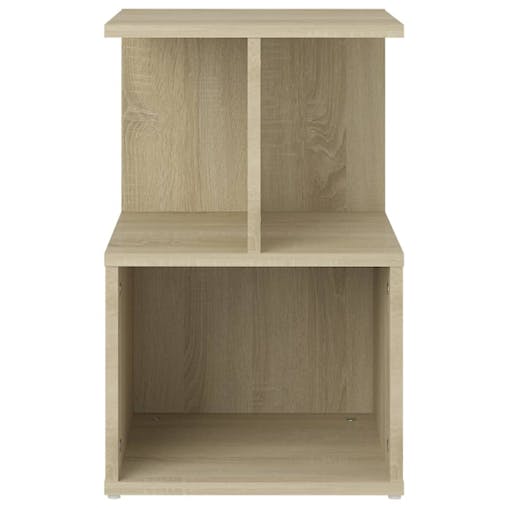 NNEVL Bedside Cabinets 2 pcs Sonoma Oak 35x35x55 cm Chipboard