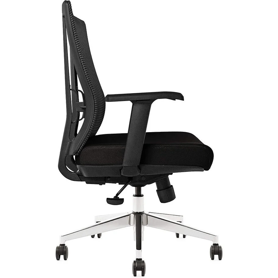 Bitchair Ergonomic Mesh Office Chair in Black with Seat Slide