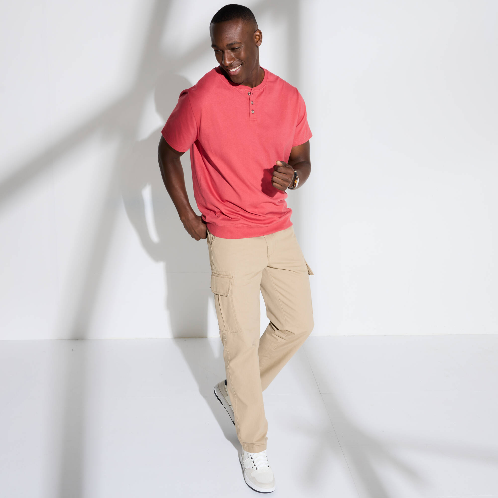 Pantalon battle en toile coton