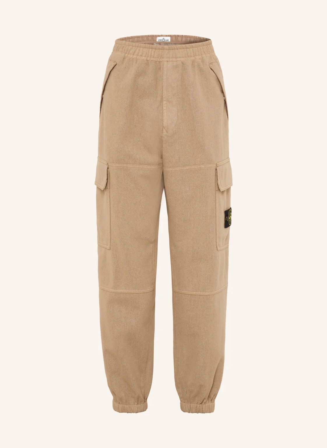 STONE ISLAND Cargohose Loose Fit aus Flanell