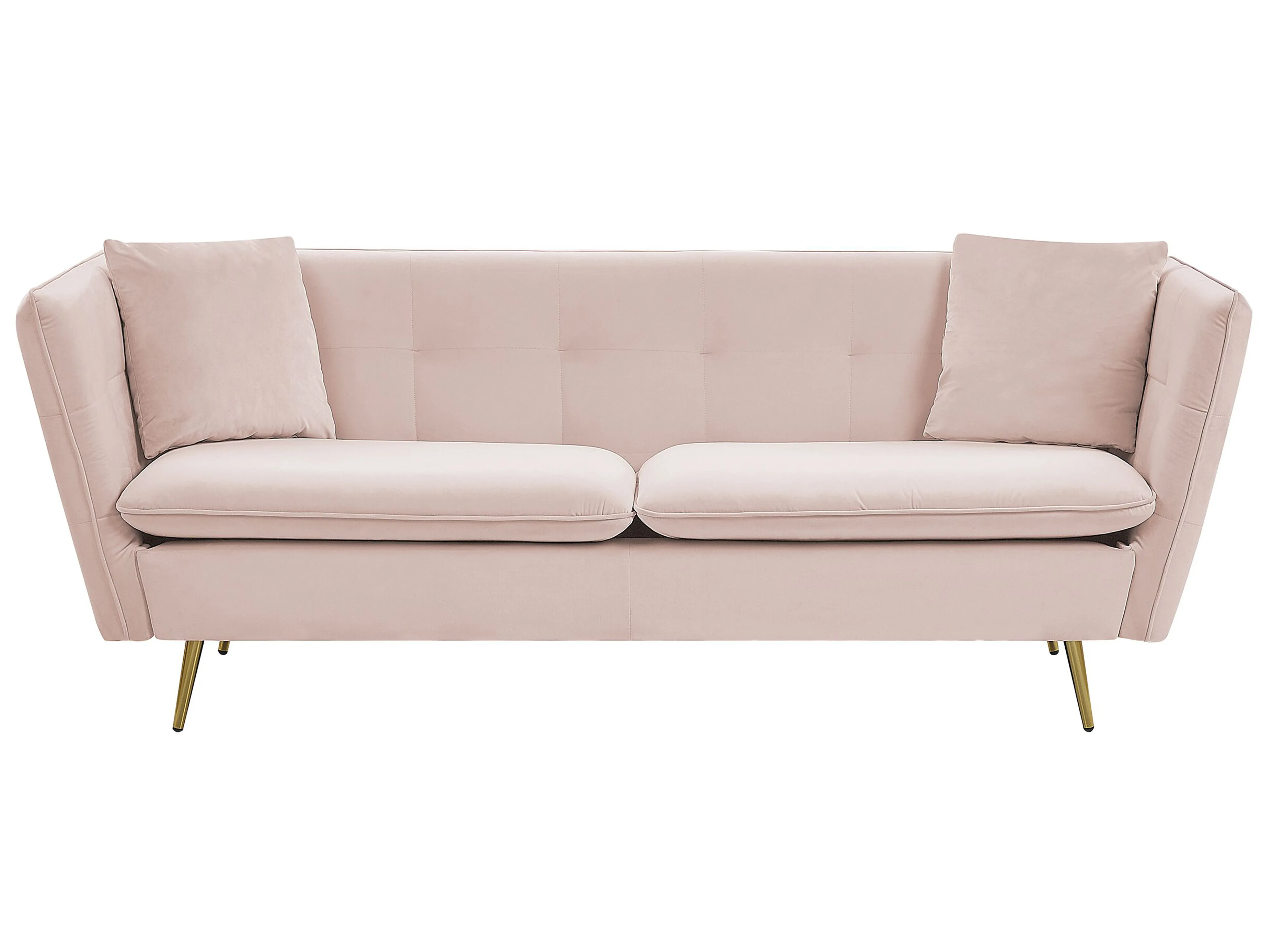 Sofa 3 Seater FREDERICA Velvet Pink