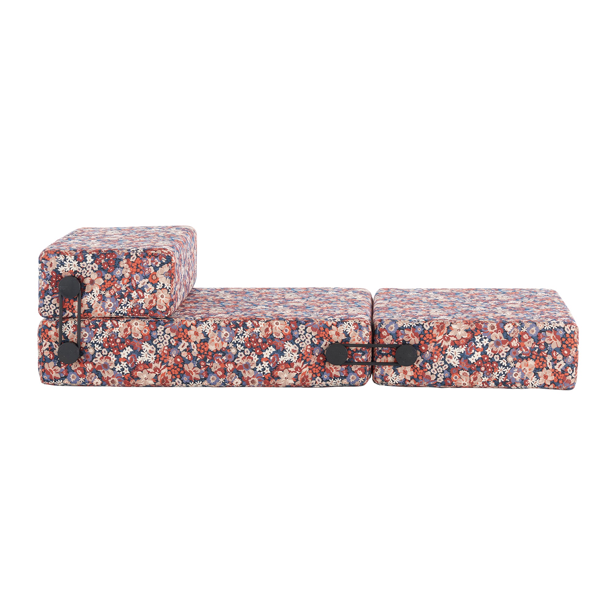 Kartell Trix Ligbed - Floral Rood