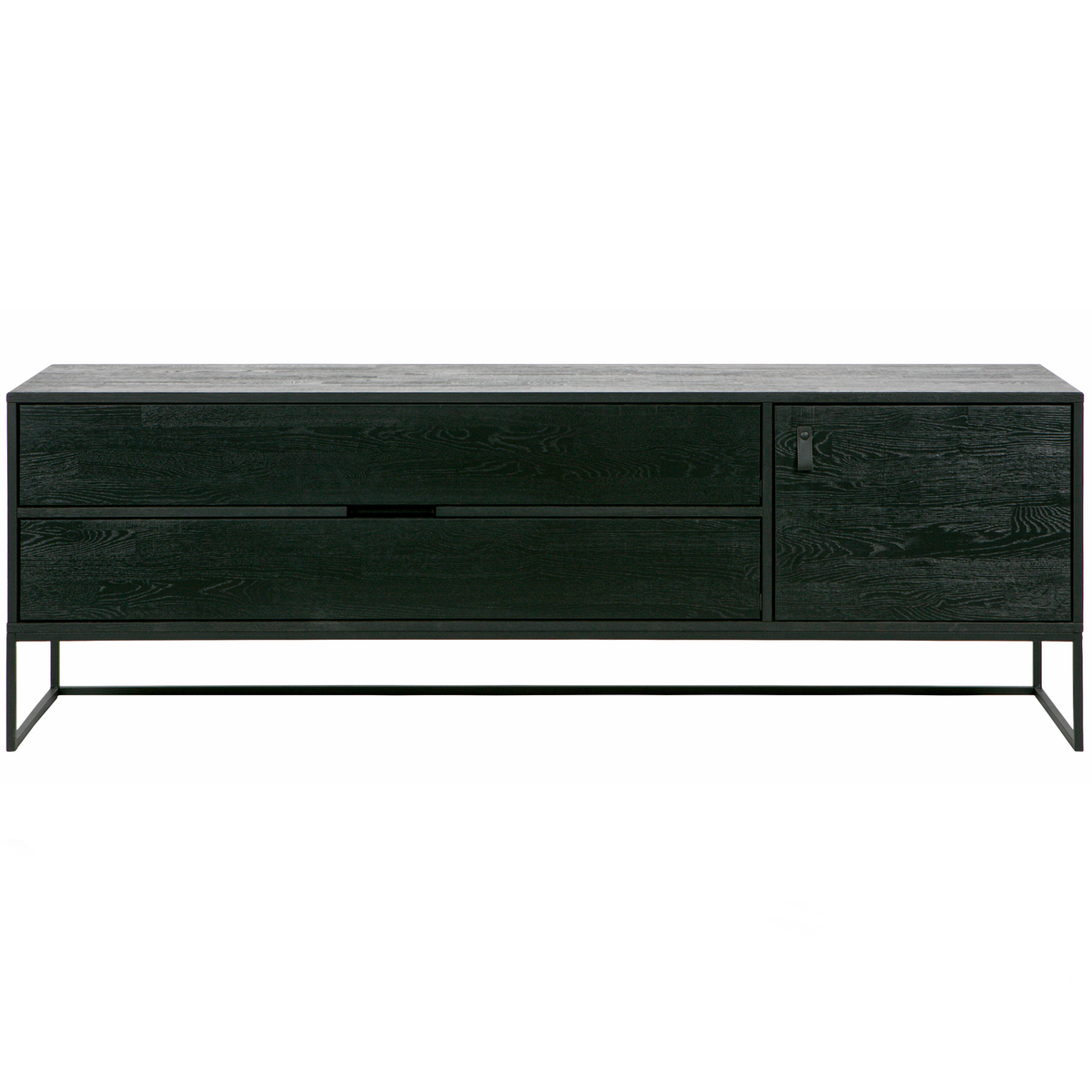 WOOOD tv meubel Silas - Essen - Blacknight - 60x180x44